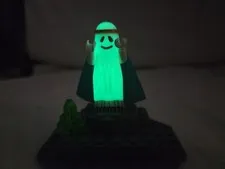 Lego Minifigure Vitruvius - Ghost Shroud tlm092 Glow in the Dark THE LEGO MOVIE