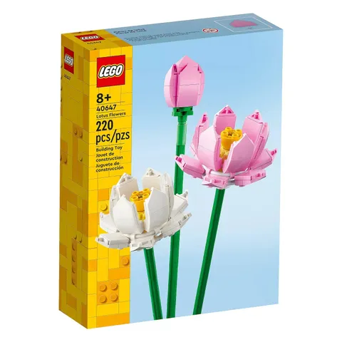 LEGO Botanicals: Lotus Flowers (40647) 2 bundle