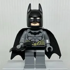 LEGO DC Batman II sh0089 Batman Dark Bluish Gray Suit Minifigure 76012 Note
