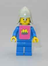 LEGO Castle vintage Knight crown sticker vest minifigure 6075 375