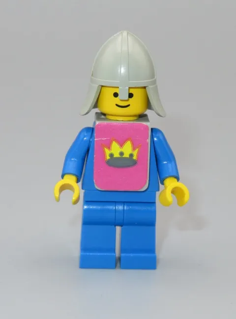 LEGO Castle vintage Knight crown sticker vest minifigure 6075 375