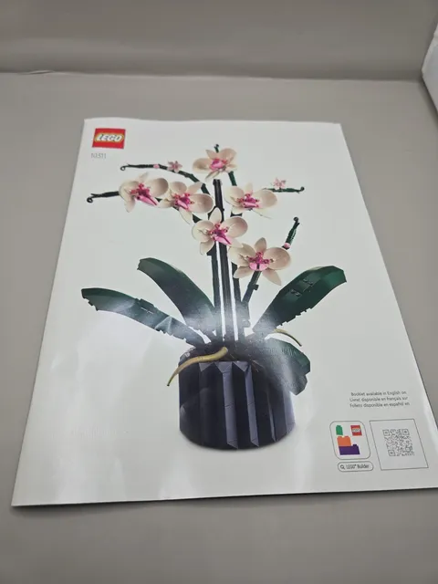 LEGO *  10311 *  Orchid * Botanical Series *  Instruction Manual Only