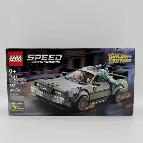 LEGO 77256 Speed Champions Time Machine from Back to The Future COMPLETE