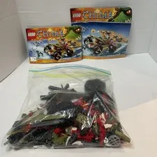 LEGO Legends of Chima 70135 Cragger's Fire Striker with manual Incomplete