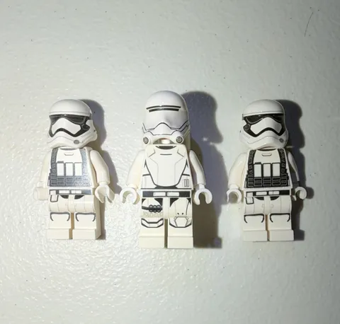 LEGO Star Wars First Order Stormtroopers & Flametrooper (Pre Used)