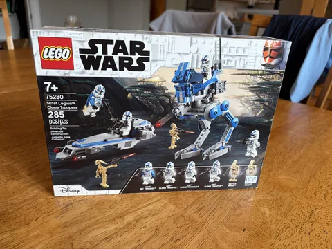 LEGO 75280 501st Legion Clone Troopers Battle Pack Star Wars, Sealed