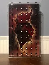 Brick shell Lego Bionicle Kanohi Mask Acrylic Wall Display Case 54 Count 24x14in