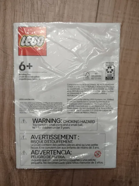LEGO Instruction Insert Safety Sheet Leaflet Lot - NEW FACTORY SEALED PACK
