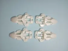 4 Bionicle Lego 44138 in Pearl White Rahkshi Foot Feet Genuine Lego WYSIWYG 4 pc
