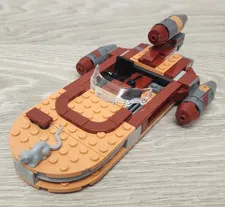 Lego Star Wars 75173 Luke's Landspeeder INCOMPLETE NO MANUAL OR BOX READ!