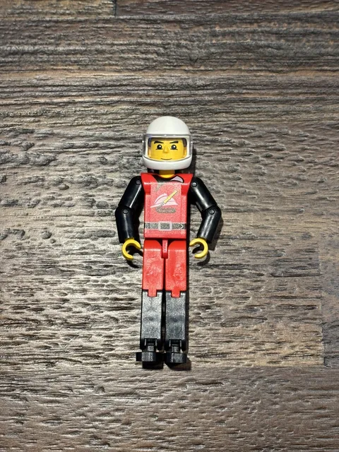 Lego Technic Figure - Vintage/Rare With Helmet, Fireman