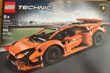 LEGO TECHNIC: Lamborghini Huracan Tecnica Orange (42196)