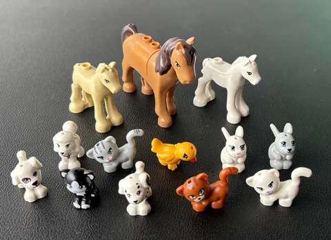 Lot of LEGO Friends Animals Horses Cats Dogs more