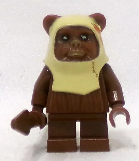 LEGO Star Wars 8038 sw0238 Ewok Paploo Minifigure With Spear