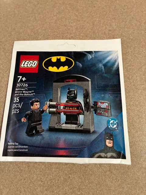 LEGO POLY BAG - DC BATMAN 30726 - BATMAN, BRUCE WAYNE, & THE BAT SUIT