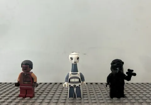 LEGO Star Wars Mixed Minifigure Lot x3 W/Blaster