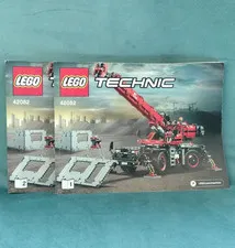Lego Technic 42082 Rough terrain Crane Instruction Book Manual Only Lot T 42