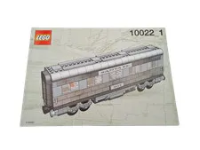 Lego® TRAIN Railway 10022_1 Instructions Santa Fe Waggon Carriage
