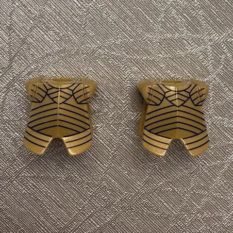 Citizen Brick Custom LEGO Chestplate lot of 2, Game of Thrones, RARE