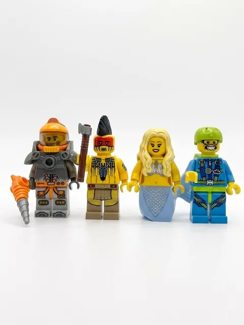 LEGO Minifigures Series 9 10 12 Mermaid Tomahawk Space