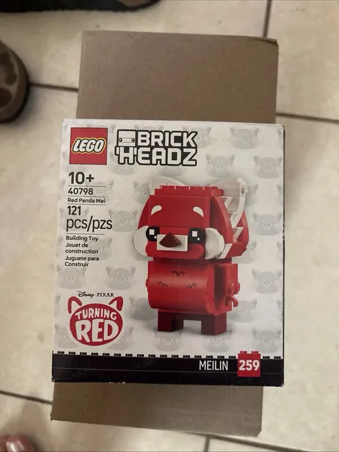 Lego 40798 Red Panda Mei BrickHeadz Set-Disney Turning Red Lot-Brand New Sealed!