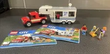 LEGO City 60182 Pickup & Caravan Complete Set + Manual) No Box