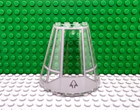 Lego 1 Trans Clear 8x4x6 Millennium Falcon Windshield Windscreen NEW