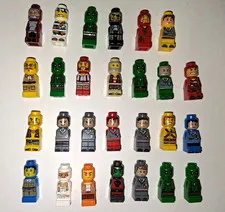 Lot Of 27 LEGO Micro Minifigs Harry Potter, Heroica, Ramses Return, Pirate Plank