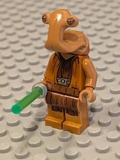 LEGO Star Wars sw0570 Ithorian Jedi Master Noga-ta Minifigure & Lightsaber 75051