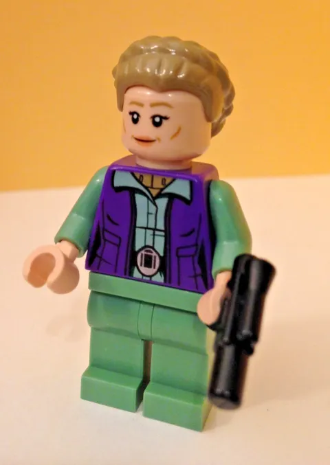 Lego sw1011 General Leia - Minifigure - Star Wars Resistance - Dual head