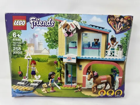 LEGO FRIENDS: Heartlake City Vet Clinic (41446) NEW DAMAGE BOX - SEALED