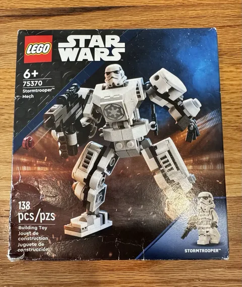 LEGO 75370 Star Wars Stormtrooper Mech Imperial Battle Display Collector NEW ***