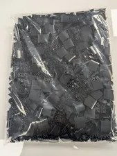 Lego Lot  x500 New Black Slope, Curved 2 x 2 x 2/3 Inverted  # 32803