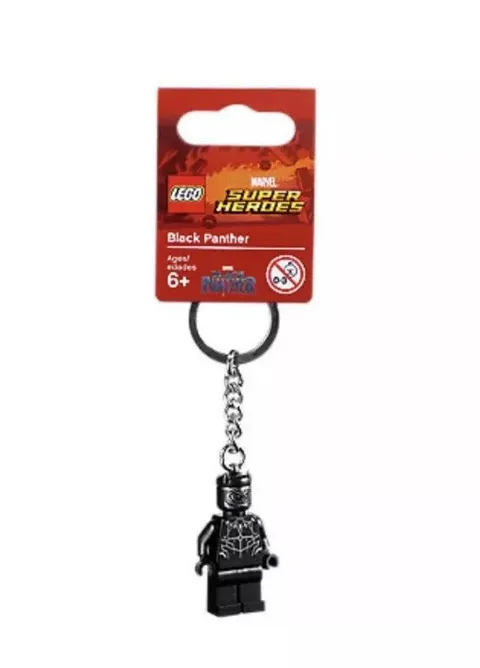 BLACK PANTHER KEY CHAIN lego NEW legos Wakanda Forever minifigure mini fig