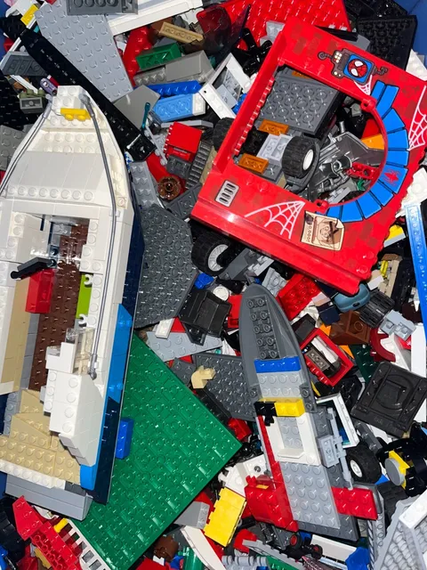 Bulk LEGO Bricks 20 lb Lot - Assorted Genuine LEGO Pieces - Cleaned & Ready