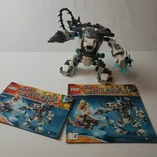 LEGO Chima Icebite Claw Driller 70223 Set Incomplete w/1 Minifigure No Box
