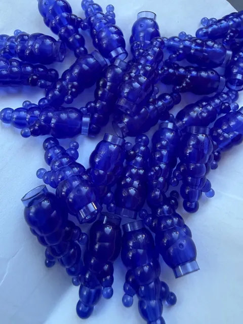 LEGO- NEW-5533-TRANS PURPLE-COLUMN OF BUBBLES-5 PIECES