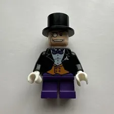 Lego Batman I DC 2006 The Penguin Dark Purple Minifigure bat010 7783 7785