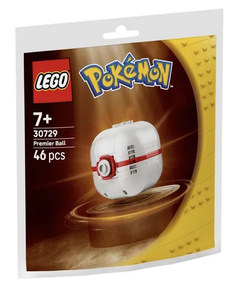 LEGO Pokémon Premier Ball Paper Bag 30729 (SEALED)