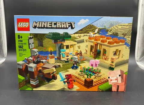 LEGO Minecraft - The Illager Raid Set #21160 562pcs - BRAND NEW