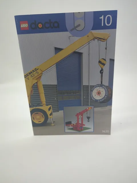 Lego Dacta 10 9630 Instruction Booklet Manual 1997
