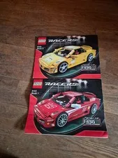 2 Lego Racers Ferrari F430 Manuals Only