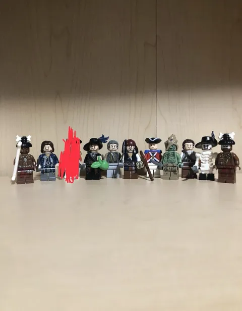 LEGO Pirates of The Caribbean Minifigure Lot