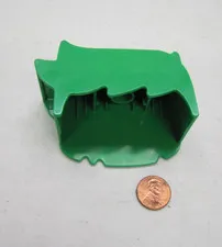 Lego Duplo Green Hair for Face Head Block Specialty Figure