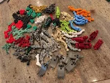 Lot Lego Bionicle Technic Hero Factory Body Ball Joints Socket Multi Color Neon 