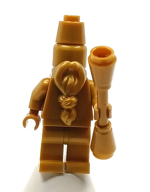 LEGO Minifigure Statue Hogwarts Architect Monochrome Gold hp204 Harry Potter