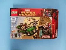 2013 LEGO 76004 Marvel Super Heroes SPIDER-CYCLE CHASE Set ~EMPTY BOX ONLY Venom