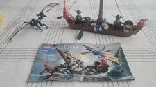 LEGO Vikings 7016 Viking Boat Against the Wyvern Dragon 100% Complete