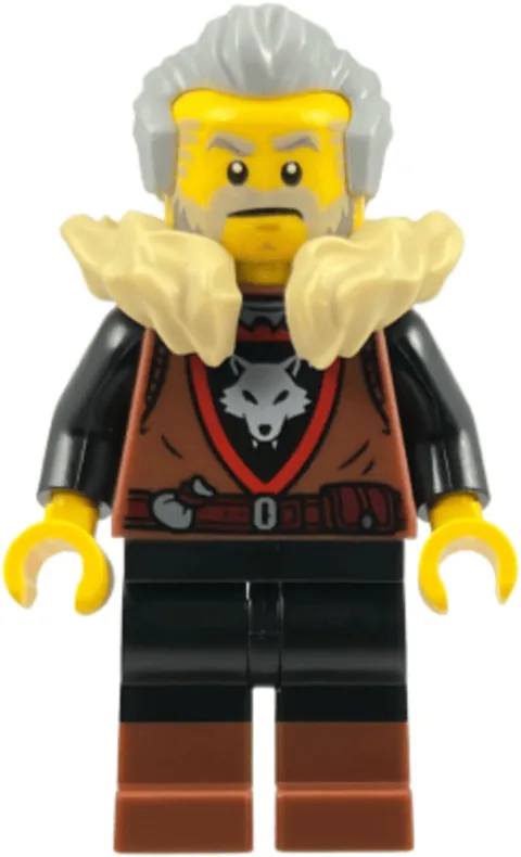 LEGO Castle Minifigure Wolfpack Male From Set 910057 Bdp284