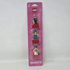 LEGO CIty Female Girls Minifigures 852948 Magnets Lot New